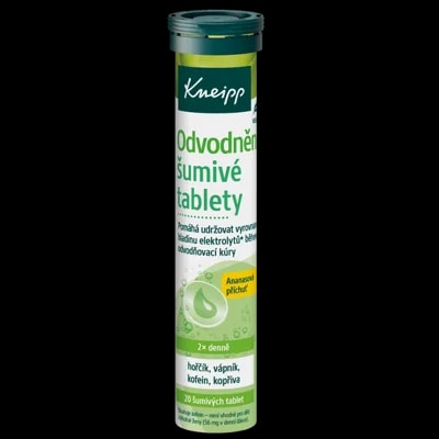 Kneipp Šumivé tablety na podporu odvodnění, 20ks