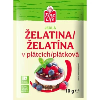 Fine Life Želatina plátky