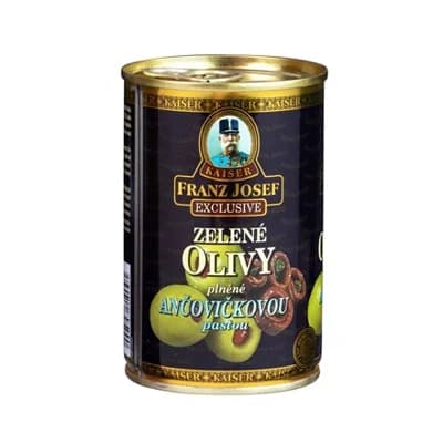 FRANZ JOSEF KAISER Olivy zelené s ančovičkami
