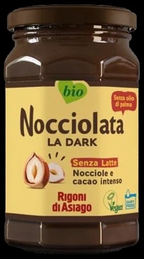 Nocciolata BIO Dark lískooříšková pomazánka bez mléka