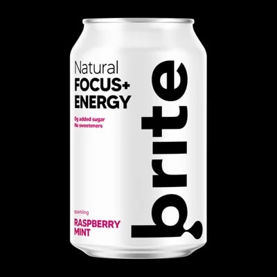 Brite Natural Focus Energy Drink - Maliny a máta