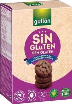 Gullón Bezlepkové sušenky s kousky čokolády