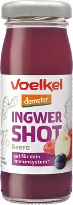 Voelkel Demeter BIO shot zázvor a malina