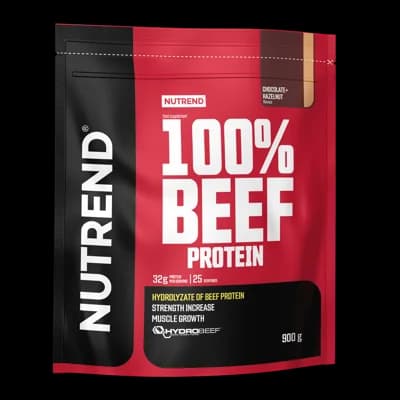 Nutrend 100% Beef Protein čokoláda lískový oříšek