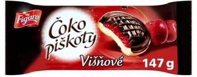 Figaro Čoko piškoty Višňové polomáčené