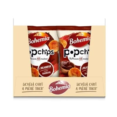 Bohemia Popchips barbecue 10 x