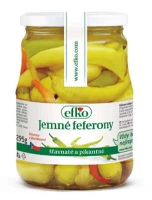 Efko Feferony jemné sterilované