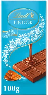 Lindt Čokoláda LINDOR Tabulková slaný karamel