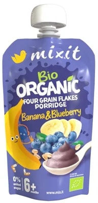 Mixit BIO kapsička - banán a borůvka