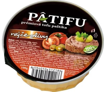 Pâtifu rajče a olivy