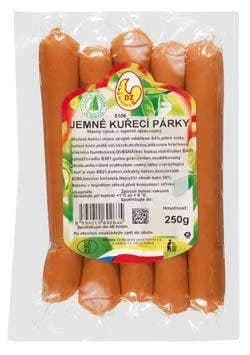 DZ Klatovy Jemné kuřecí párky
