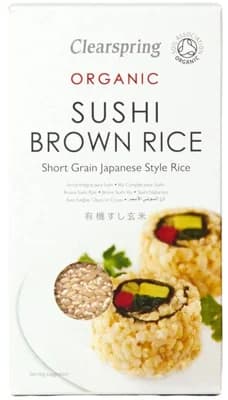 Clearspring BIO Sushi hnědá rýže