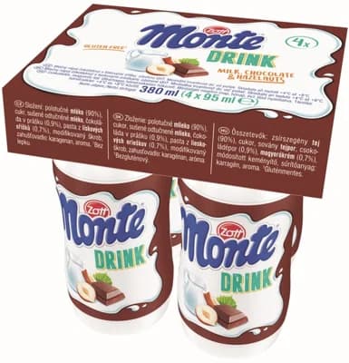 Zott Monte drink 4x95ml