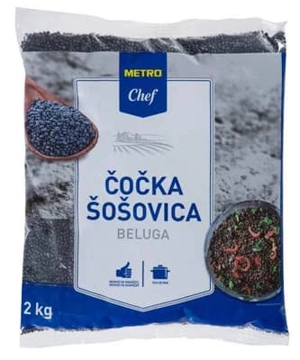 Metro Chef Čočka Beluga