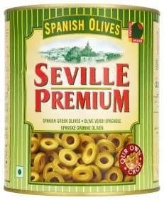 SEVILLE PREMIUM Olivy zelené krájené
