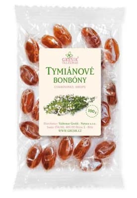 GREŠÍK Tymiánové bonbóny