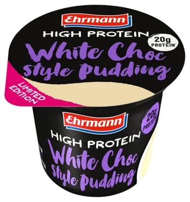 Ehrmann High Protein White Choc Style Pudding