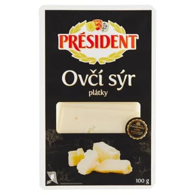 Président Ovčí sýr plátky