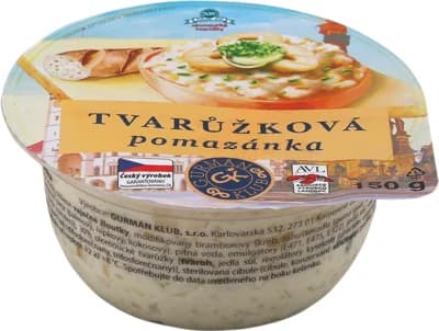 Gurmán klub Tvarůžková pomazánka
