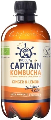 Captain Kombucha BIO Ginger & Lemon