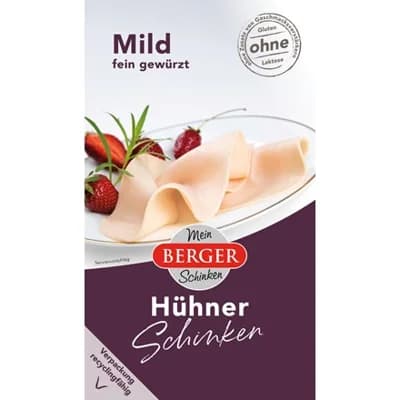 BERGER Šunka kuřecí plátky chlaz.