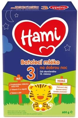 Hami 3 Batolecí mléko na dobrou noc