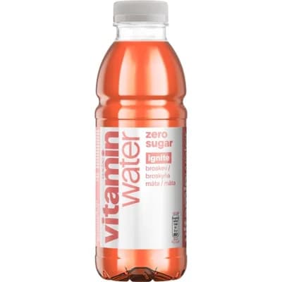 Vitaminwater  Ignite broskev máta