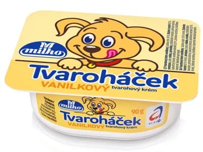 Milko Tvaroháček Tvarohový krém vanilkový
