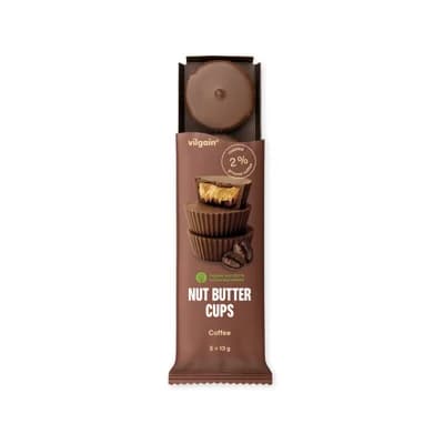 Vilgain Nut Butter Cups BIO – kávovo-oříškové máslo (3 x )
