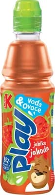 Kubík Play Voda + ovocná příchuť Jahoda