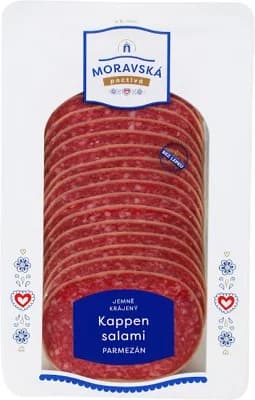 Poctivá Moravská Kappen salám s parmezánem