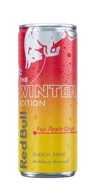 Red Bull Winter Edition jablko fuji a zázvor