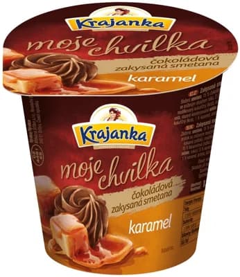 Krajanka Moje chvilka čokoládová zakysaná smetana karamel