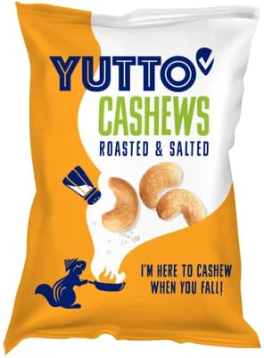 Yutto Kešu ořechy jádra pražená, solená