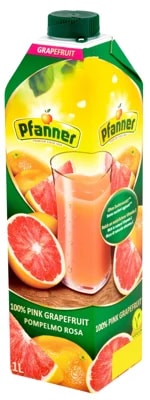 Pfanner Džus růžový grapefruit 100%