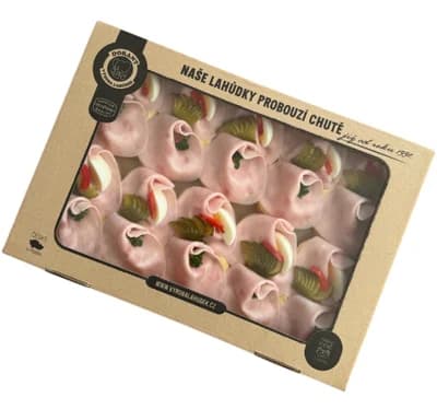 Dorant Box chlebíčků se šunkou, speciál, 10x85g