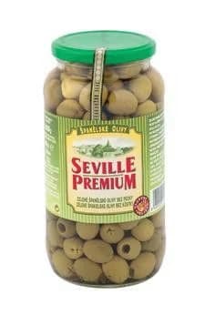 SEVILLE PREMIUM Olivy zelené bez pecky