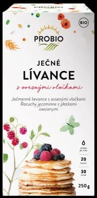 Probio BIO Lívance ječné s ovesnými vločkami