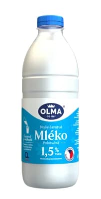 Olma Čerstvé mléko polotučné 1,5 %