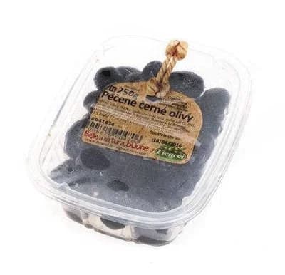 Ficacci Olivy černé pečené