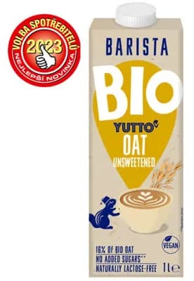 Yutto BIO Ovesný nápoj Barista