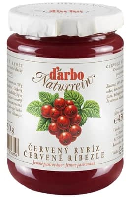 Darbo Džem červený rybíz