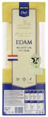 Metro Chef Edam plátky 40%
