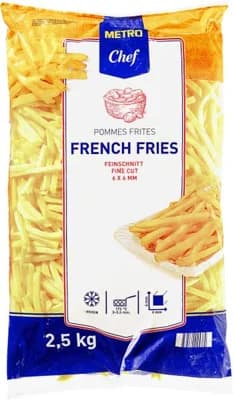 Metro Chef Hranolky Julienne 6x6mm kvalita A