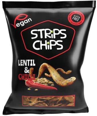 Strips Chips Čočkové s chilli