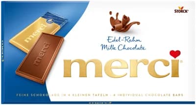 Merci tabulková čokoláda mléčná