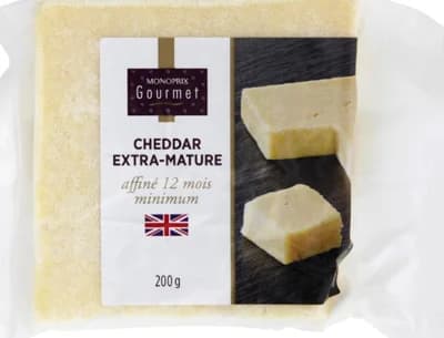 Monoprix Gourmet Extra vyzrálý čedar