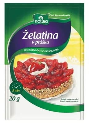 Natura Želatina v prášku kuchyňská čirá