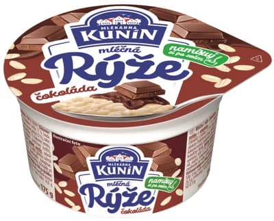 Mlékárna Kunín Mléčná rýže čokoládová