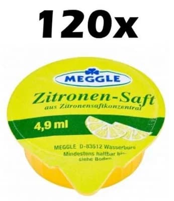 Meggle Citrónová šťáva 120x4,9ml